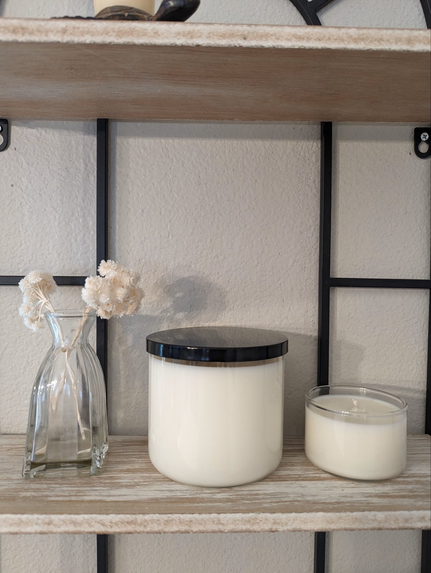 Lemon Essential Oil Soy Wax Candle/ 16oz 3-wick tumbler or 4oz mini tumbler/handmade and natural